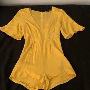 Yellow romper